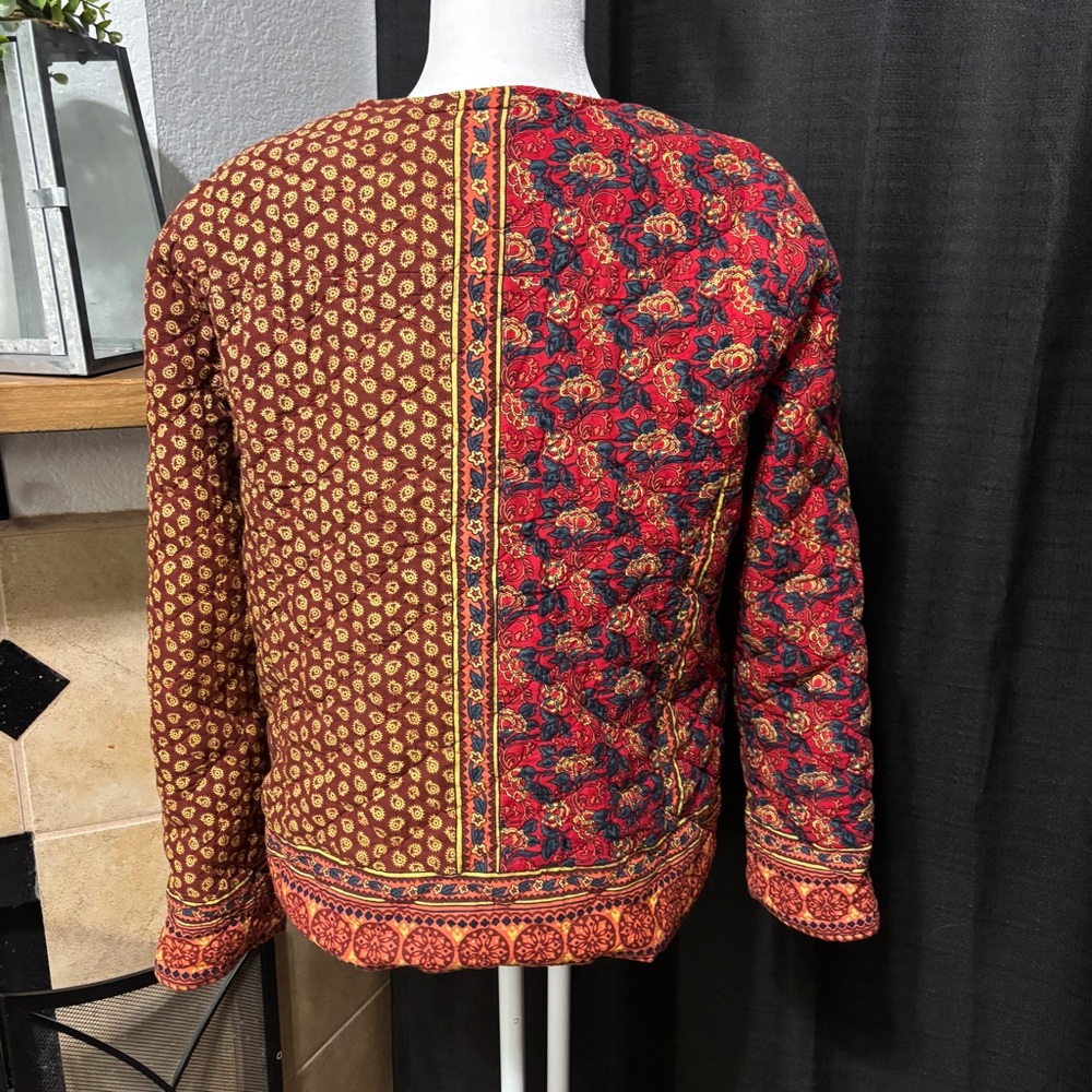 Citron Patchwork Quilt Jacket - Picture 5 of 8